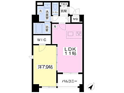 LAGUNA 1LDKの間取図画像