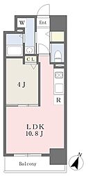 横浜市西区戸部本町マンション 1LDKの間取図画像