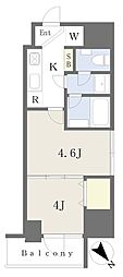 中区相生町6丁目PJ 2Kの間取図画像