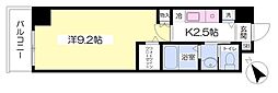 ワイ・アール新横浜駅前ハイツ 1Kの間取図画像