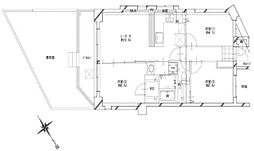 浦和別所沼公園ローヤルコーポ 3LDKの間取図画像