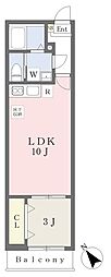 (仮称)ZERDIA新狭山 1LDKの間取図画像