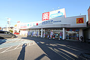 ウエルシア　宇都宮五代店　約800m