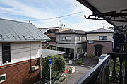 窓からの景色です♪