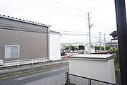 室内から見た景色