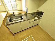 ガスコンロ設置可能なキッチン※同タイプ参考写真