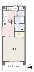 KORO巍々 1DKの間取図画像