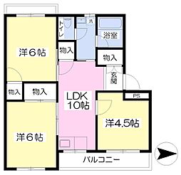 間取図画像 3LDK