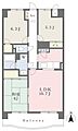 セントラルパーク土居田6階6.1万円