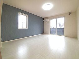 JR予讃線 伊予和気駅 徒歩5分の賃貸アパート 1階1LDKのリビング/ダイニング