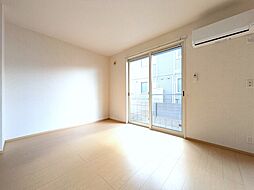 伊予鉄道高浜線 山西駅 徒歩17分の賃貸アパート 1階2LDKのリビング/ダイニング