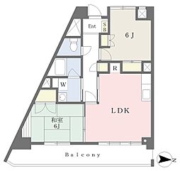 Falcobambino 2LDKの間取図画像