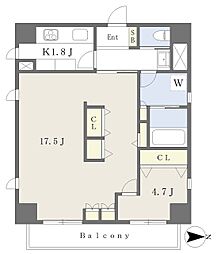 GRACEPREMIER 2Kの間取図画像