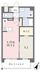 仮称 大津町杉水3559-1 C棟 1LDKの間取図画像