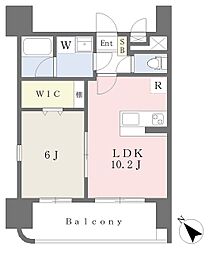 cosmo13 1LDKの間取図画像
