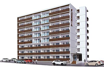 外観:2027年3月1日より入居開始予定の新築1LDKマンション♪ 外観:2027年3月1日より入居開始予定の新築1LDKマンション♪