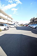 平置の敷地内駐車場