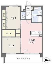 グランディオーソ 2LDKの間取図画像