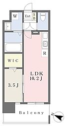 仮称 保田窪1丁目マンション 1LDKの間取図画像