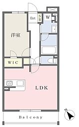 StellaLuce 1LDKの間取図画像