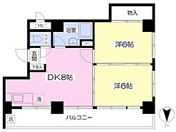 ケイ・コーポラス 2DKの間取図画像