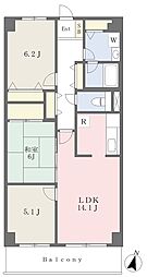 ベルグランデ 3LDKの間取図画像