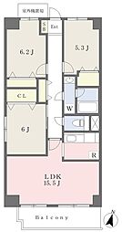 ベルグランデ 3LDKの間取図画像