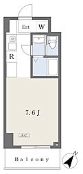 NK103 ワンルームの間取図画像