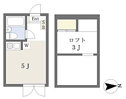 myplan高円寺北 ワンルームの間取図画像
