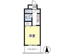 WinRoad21 ワンルームの間取図画像