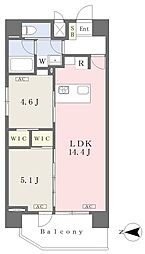 BRAVE吹田2 2LDKの間取図画像