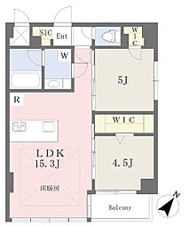 BRAVE吹田駅前 2LDKの間取図画像