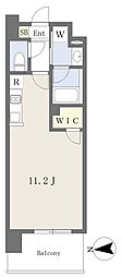 RJRプレシア江坂駅前 ワンルームの間取図画像