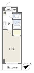 ApexFlatR 1Kの間取図画像