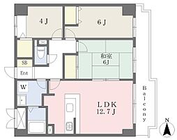 クレール綾瀬 3LDKの間取図画像