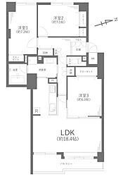 間取図画像 3LDK