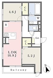 プラモ大森 2LDKの間取図画像