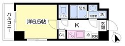 GrandeShimoda 1Kの間取図画像
