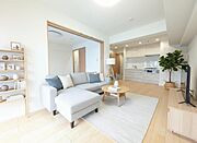 12.9帖のリビング（家具はイメージです）☆彡