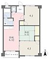新星和初芝マンション北棟4階5.0万円