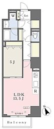 サンメゾン浅草橋 1LDKの間取図画像