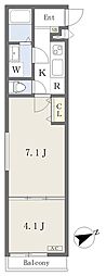 KOKOPELLI 2Kの間取図画像