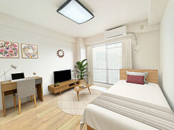 北大阪急行電鉄 緑地公園駅 徒歩18分の賃貸マンション 5階1DKのリビング/ダイニング