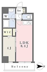 ShinmachiResidenceKouzuya 1LDKの間取図画像