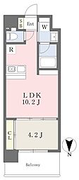 Arcobaleno 1LDKの間取図画像