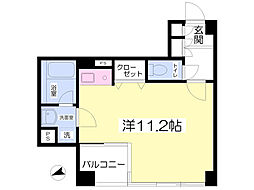 プレジリア西永福 ワンルームの間取図画像