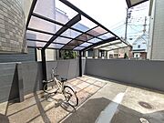 屋根付駐輪場