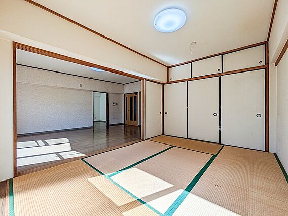 天袋付き押入の...