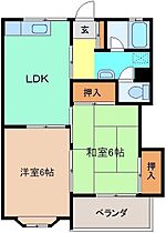 ドミ707 1-G ｜ 群馬県桐生市境野町2丁目707-5（賃貸アパート2LDK・1階・52.17㎡） その2