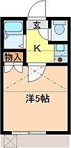 アリス桐生第4 103 ｜ 群馬県桐生市境野町5丁目307-8（賃貸アパート1K・1階・17.39㎡） その2